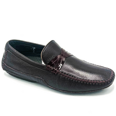 Moreschi Men Shoes-LOAFER BURGUNDY