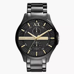 Armani Exchange Multifunction Black Stainless Steel Watch - AX2121