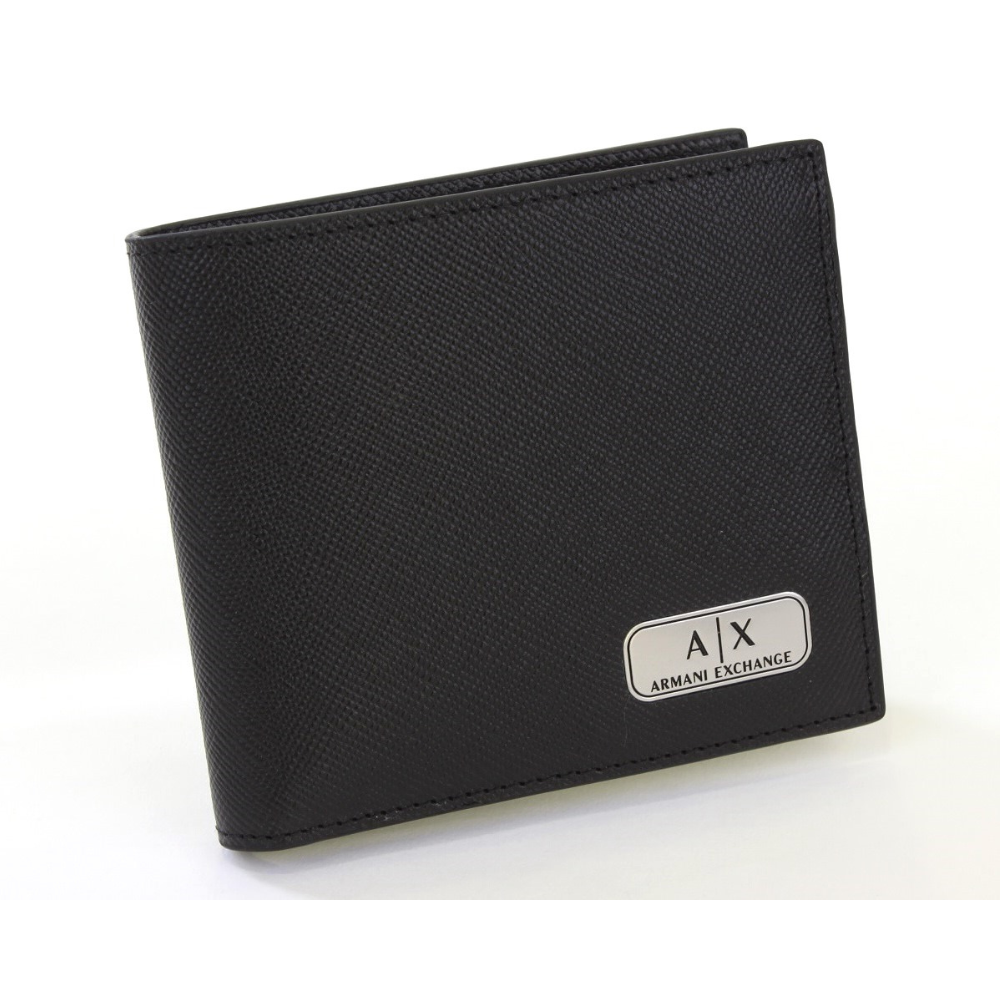 Armani Exchange men's wallet 958097 CC843 Black