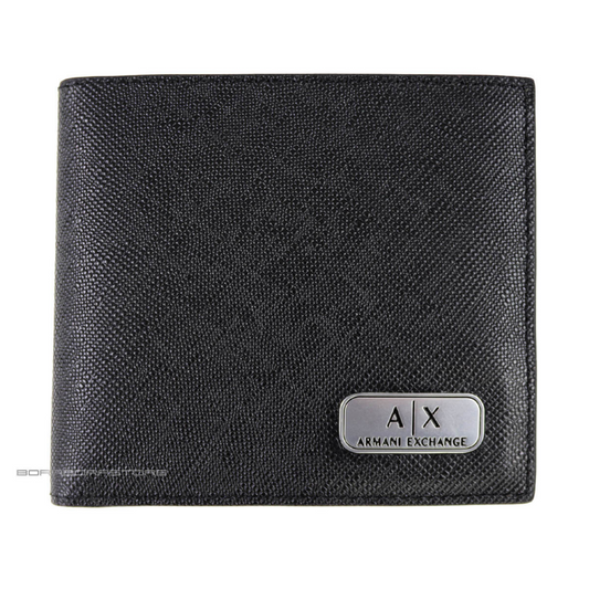 Armani Exchange men's wallet 958097 CC843 Black