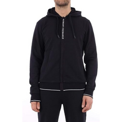 Armani Exchange Men's Hooded Sweatshirt 8NZM82-ZJH3Z BLACK