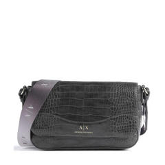 ARMANI EXCHANGE Crossbody bag synthetic dark grey