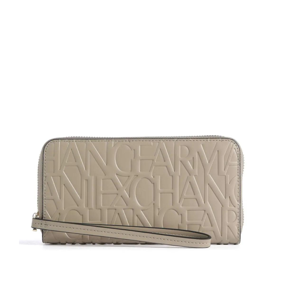 ARMANI EXCHANGE Wallet polyurethane beige