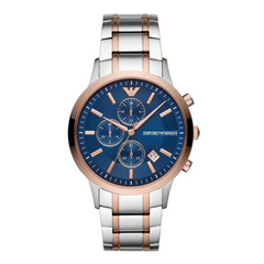 Emporio Armani Men's Chronograph Two-Tone Stainless Steel Watch