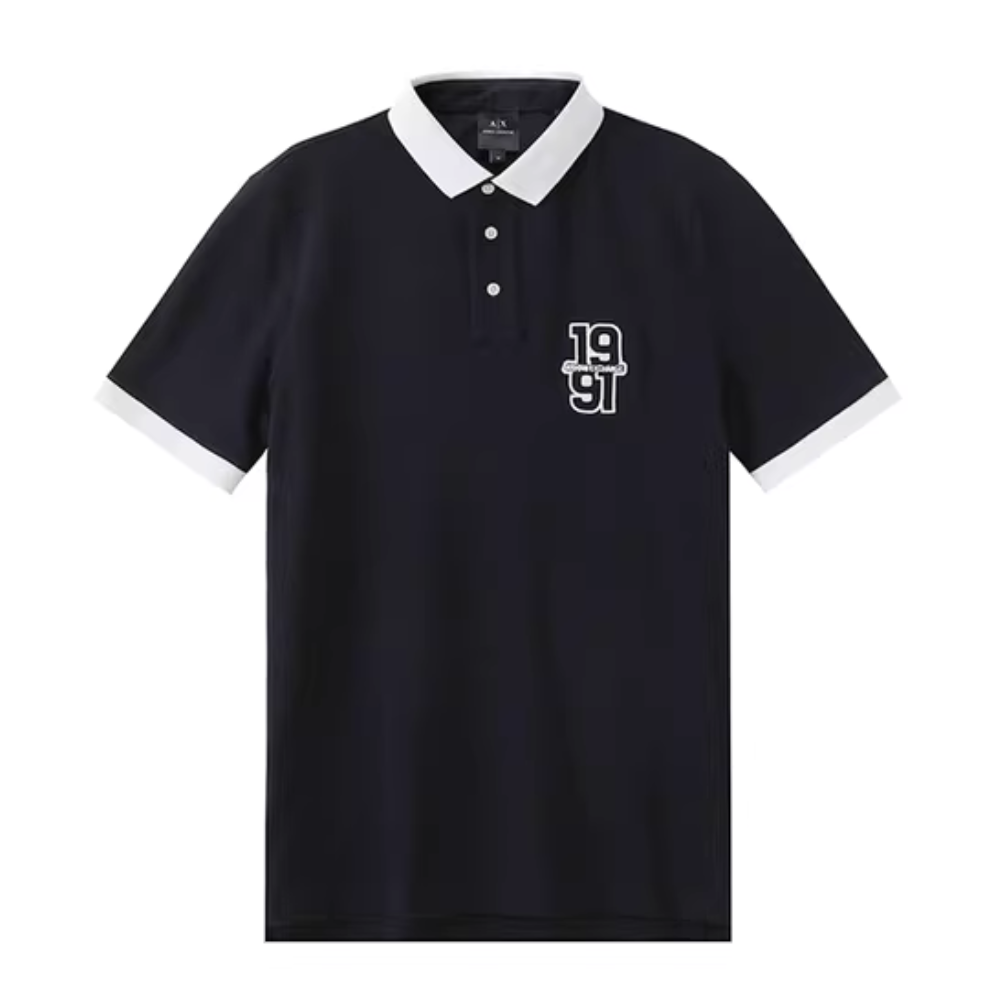 Armani Exchange Logo Embroidered POLO Shirt