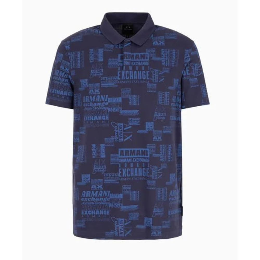 Armani Exchange Short Sleeve Polo Shirt