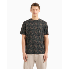 Armani Exchange REGULAR FIT T-SHIRT WITH 3D EFFECT PRINT