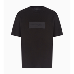 Armani Exchange RELAXED FIT T-SHIRT WITH LOGO APPLICATION