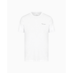 Armani Exchange Regular fit T-shirt with logo Off-White