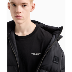 Armani Exchange Regular fit T-shirt with logo Black