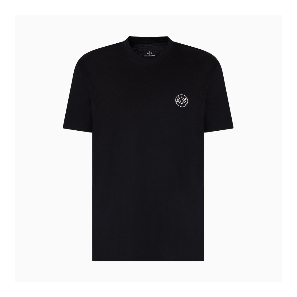 Armani Exchange Regular fit T-shirt with logo and patch on the chest