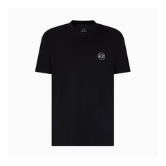 Armani Exchange Regular fit T-shirt with logo and patch on the chest