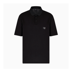 Armani Exchange Regular fit mercerised cotton polo