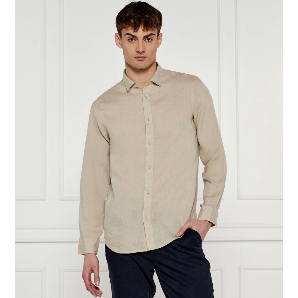 Armani Exchange Regular Fit Linen shirt