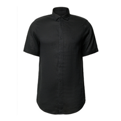 ARMANI EXCHANGE LINEN REGULAR FIT SHIRT