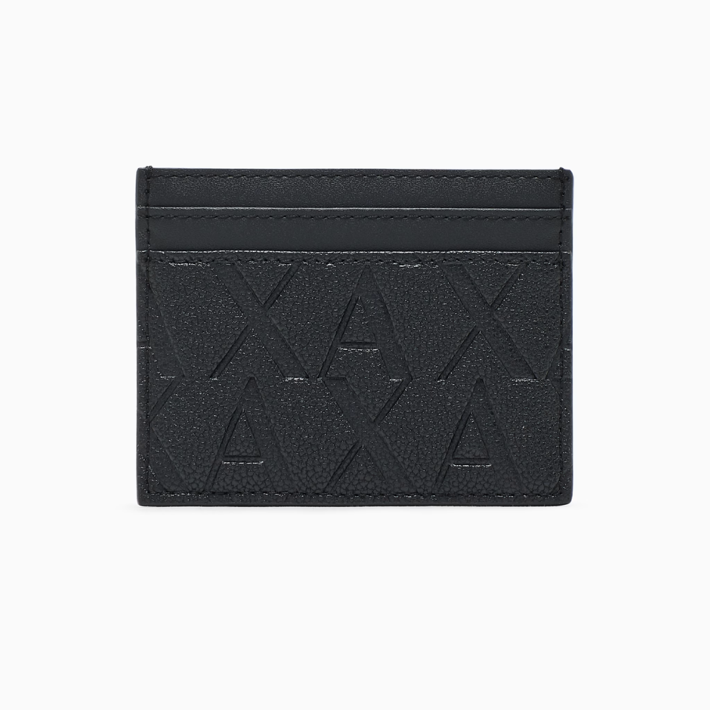 Armani Exchange ASV Card Holder with Money Clip