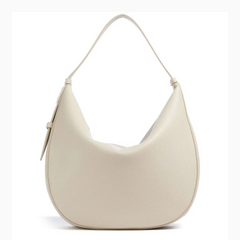 Armani Exchange Susie M Hobo bag imitation leather Off-White