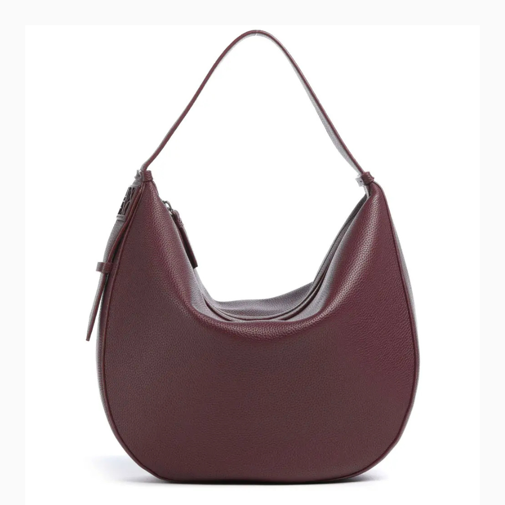 Armani Exchange Susie M Hobo bag imitation leather Whisky