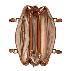 Guess Adelasia Satchel Bag CARAMEL