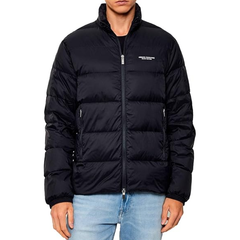 Armani Exchange Men’s Woven Down Jacket – Deep Navy