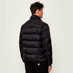 Armani Exchange Men’s Woven Down Jacket – Black