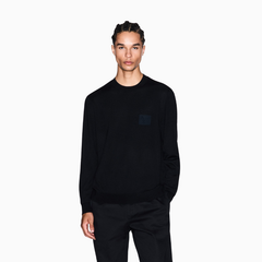 Armani Exchange Men’s Knitted Pullover – Black