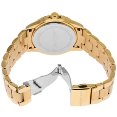 Michael Kors MK7363 Women?s Quartz Watch ? Gold Stainless Steel, Mother-of-Pearl Dial (33mm)