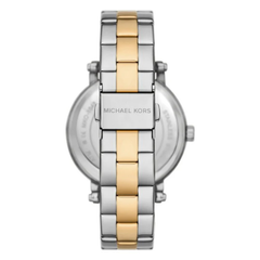 Michael Kors MKO1049 Women?s Analog Watch ? Blue Dial & Two-Tone Steel Strap