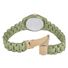 Michael Kors MK7517LE Women?s Embellished Dial Stainless Steel Watch