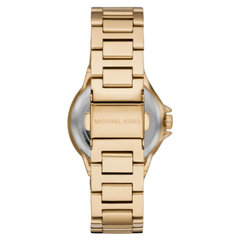 Michael Kors Mini Camille MK6844 Women?s Chronograph Watch ? White Dial, Rose Gold Steel Strap