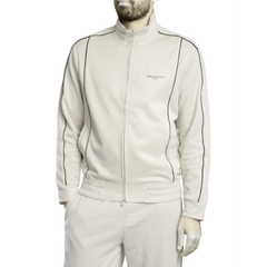 Armani Exchange Full-Zip Sweatshirt with Contrasting Piping – Wind Chime