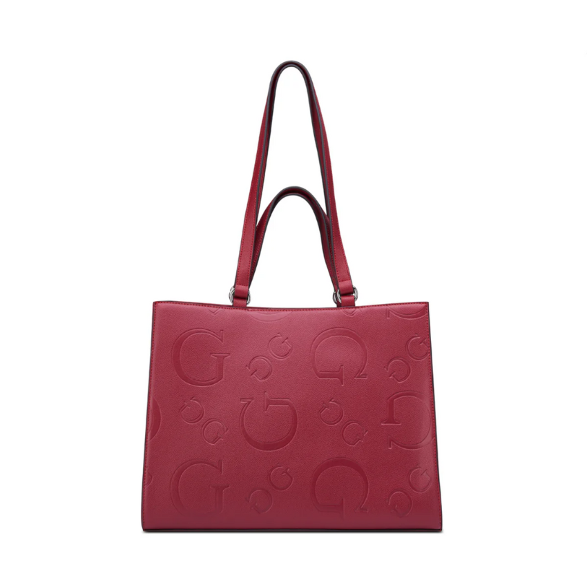 GUESS Forber Carryall Bag – Black Cherry Guess