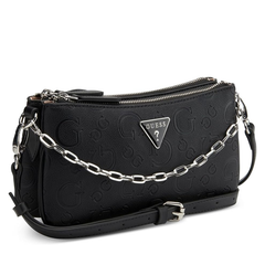 GUESS Tyrah Mini Crossbody Top Zip Bag – Black Guess