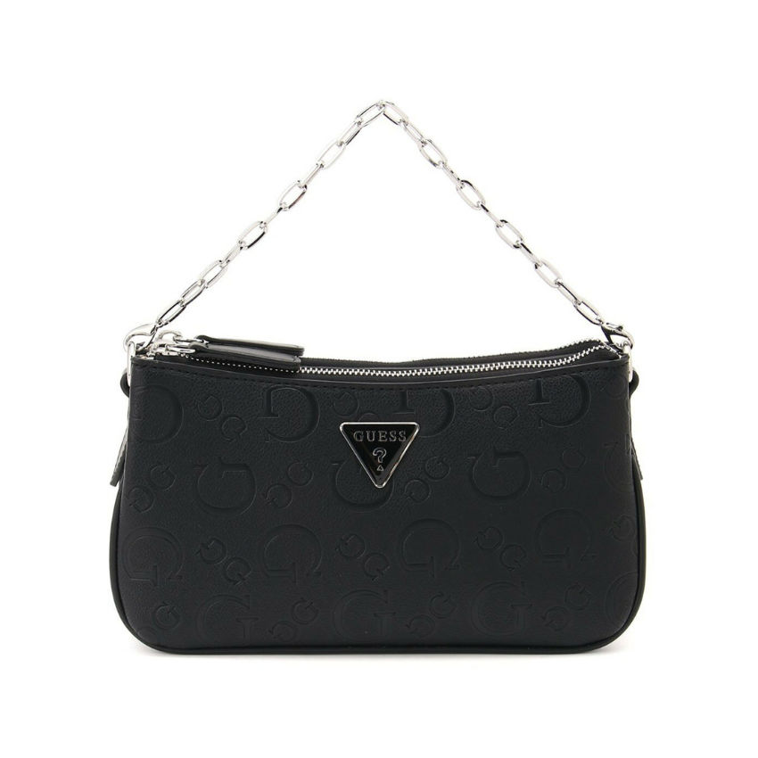 GUESS Tyrah Mini Crossbody Top Zip Bag – Black Guess