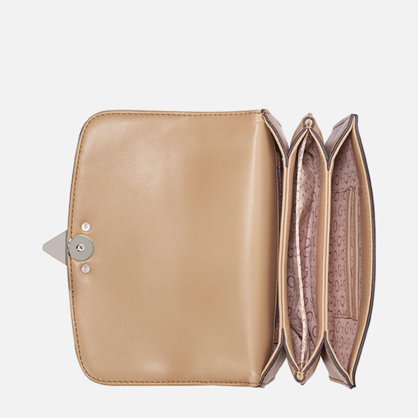 Esmeray Flap Crossbody Bag – Desert Guess