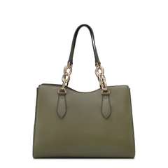 GUESS Millport Satchel Bag – Olive Guess