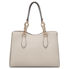 GUESS Millport Satchel Bag – Taupe Guess