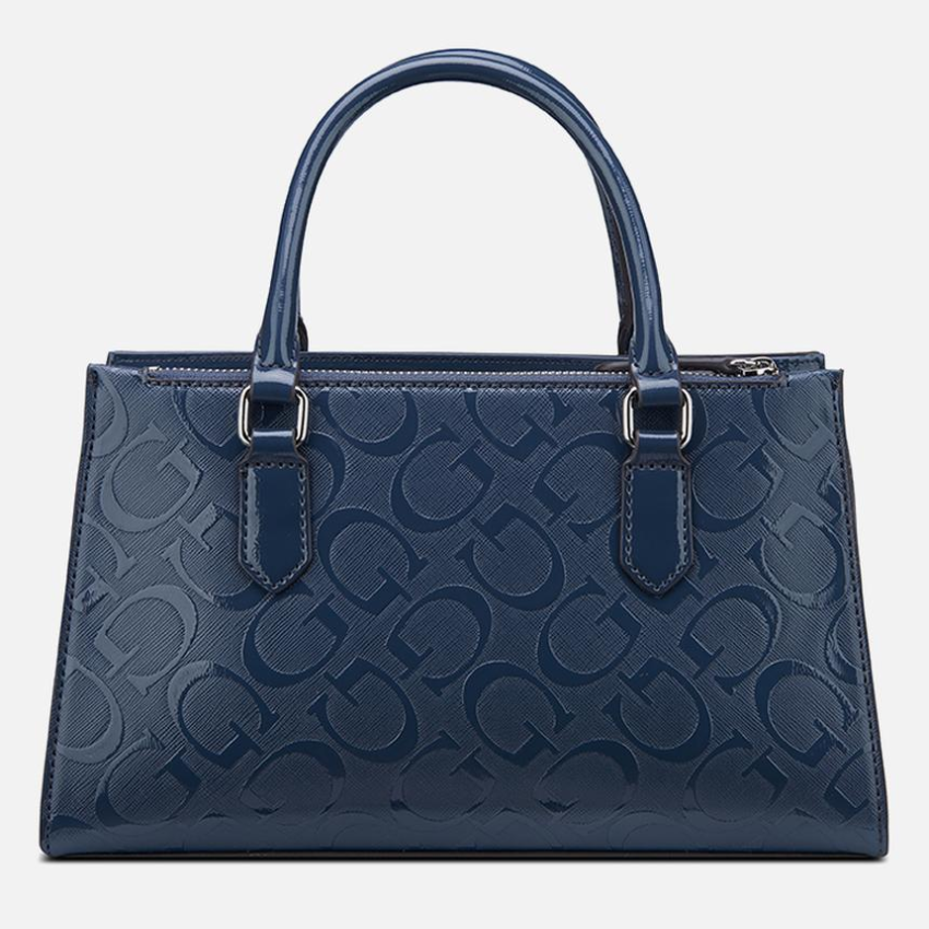 GUESS Brooken Satchel Bag – Navy Guess
