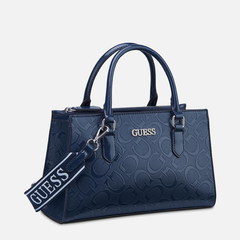 GUESS Brooken Satchel Bag – Navy Guess