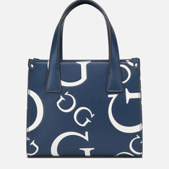 GUESS Forber Mini Tote – Navy Multi Guess