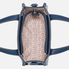 GUESS Forber Mini Tote – Navy Multi Guess