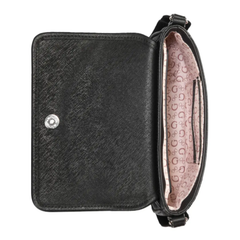 GUESS Viviette Mini Crossbody Flap Bag – Black Guess