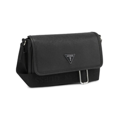 GUESS Viviette Mini Crossbody Flap Bag – Black Guess