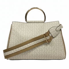 GUESS Jarson Satchel Bag – Khaki Guess