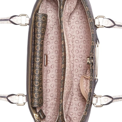 GUESS Perrez Satchel Bag – Brown (BRM) Guess