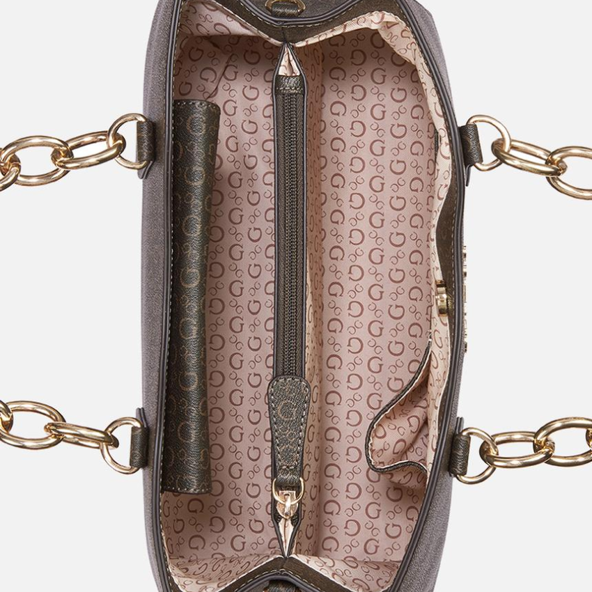 Guess Millport satchel - natural Guess