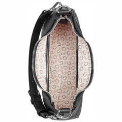 GUESS Berkton Mini Top Zip Bag – Coal Guess
