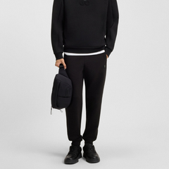 HUGO Dimacs Cotton-Blend Tracksuit Bottoms – Black