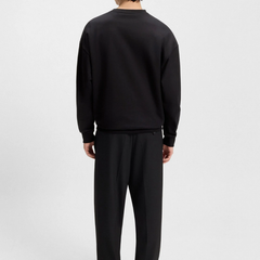 HUGO DINEX Oversized-Fit Sweatshirt | Black