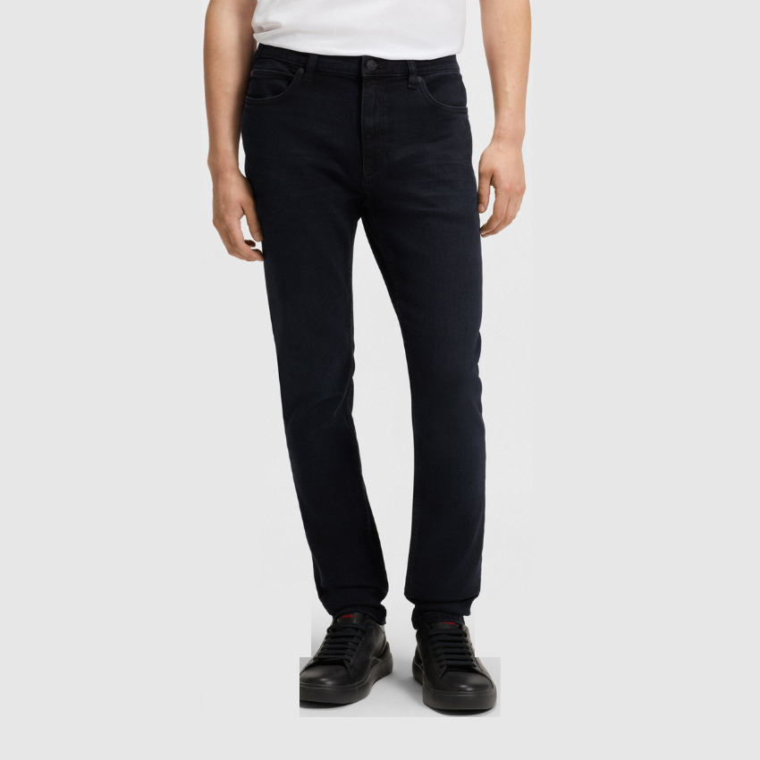 HUGO Extra-Slim-Fit Stretch Denim Jeans | Dark Blue